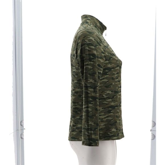 Belle Kim Gravel Zip Athletic Jacket Athletic Jacket Camo A468136H - Picture 7 of 9